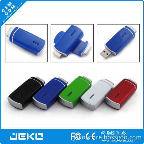 Swivel USB memory stick OEM factory plastic swivel USB